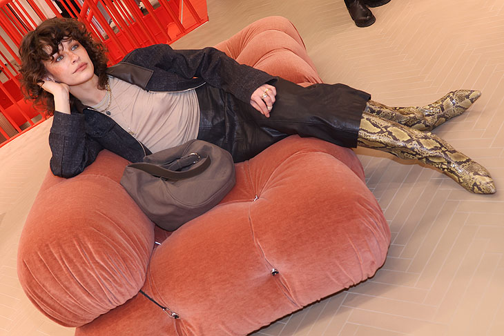 Model & Fotografin Melanie Kieback beim Grand Opening Event des MAX&Co. Flagshipstores in der Theatinersstraße 30 in München am 20. Februar 2025 (©Foto: Martin Schmitz) 